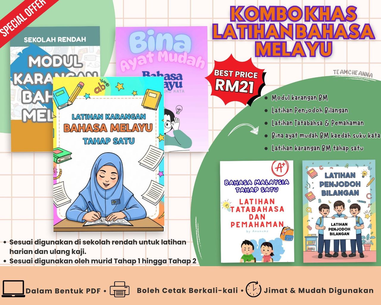 KOMBO JIMAT BAHASA MELAYU (ALL IN ONE)